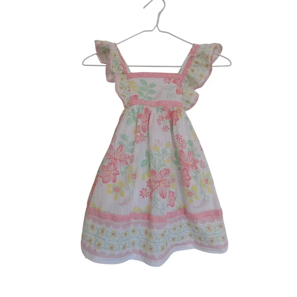 Happily Grey girls dress sundress size 4T
